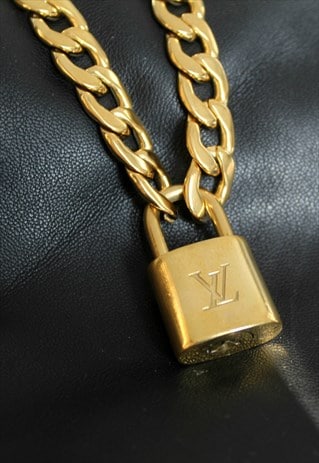 Louis Vuitton Padlock with Chunky Necklace | Boutique Secondlife | ASOS Marketplace