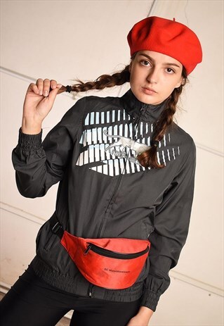 Y2K RETRO OVERSIZED ATHLEISURE SPORTS JACKET