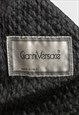 80S VINTAGE VTG GIANNI VERSACE LEATHER LINED COAT 5911