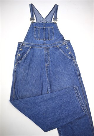 VINTAGE 90 SONOMA BLUE DENIM DUNGAREES