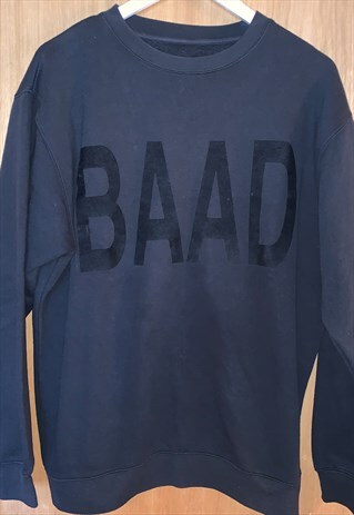 BAAD SWEATSHIRT BLACK BAAD BLACK