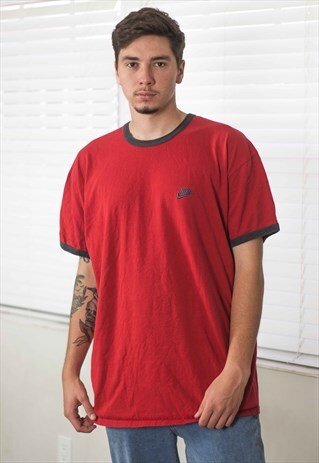 VINTAGE NIKE T-SHIRT LOGO 90S XXL 9.5