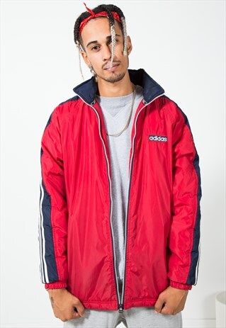 VINTAGE ADIDAS SPORT PARKA COAT / S1872