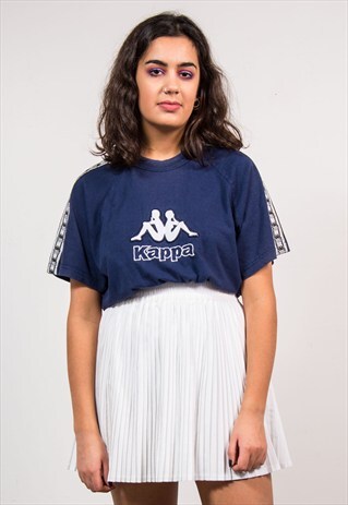 90'S VINTAGE KAPPA NAVY BLUE T-SHIRT