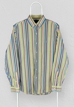 Vintage Polo Ralph Lauren Striped Shirt Mens Small