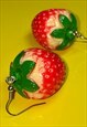 Retro Strawberry Earrings