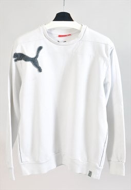 Vintage 00s Puma sweatshirt in white