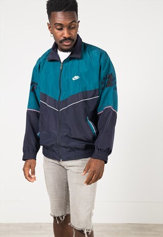 VINTAGE 80S USA NIKE SHELL SPORT JACKET / S1196