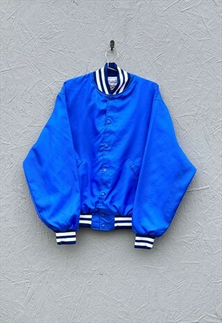 BLUE BASEBALL JACKET