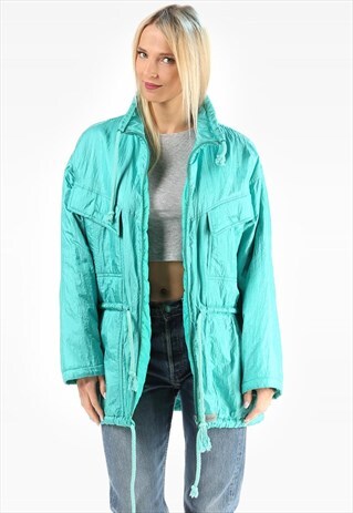 WINTER PARKA JACKET GREEN ANORAK