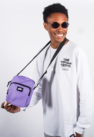 CROSSBODY BAG IN PURPLE