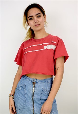 VINTAGE 90'S PUMA CROP TOP