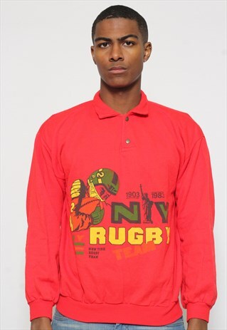 VINTAGE PRINT SWEATSHIRT