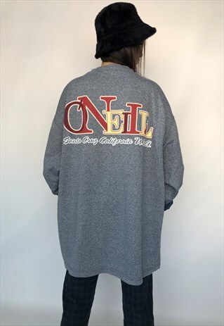 VINTAGE O'NEILL OVERSIZED SWEATSHIRT SWEATER JUMPER 90S SURF