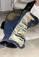 MEN'S BLUE BRUSHED SIDE JEANS A VOL.3