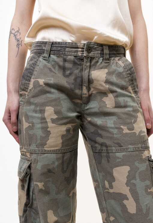 Cargo Pants, Army, Y2K Pants, Army Surplus, High Waisted Pants