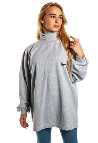 VINTAGE NIKE TURTLENECK SWEATSHIRT SW358