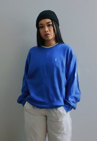 VINTAGE POLO RALPH LAUREN LOGO SWEATSHIRT