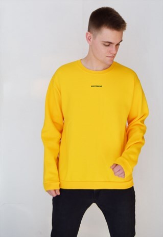 YELLOW DIFFERENT (GREEN) SWEATSHIRT