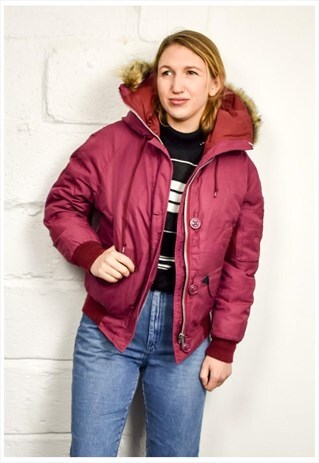 VINTAGE HOODED PUFFA JACKET