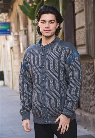 VINTAGE WOOL CARDIGAN '90 COD.1-152