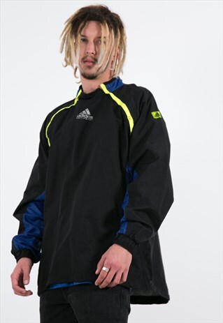 VINTAGE 90S ADIDAS RAINCOAT JACKET / S3998
