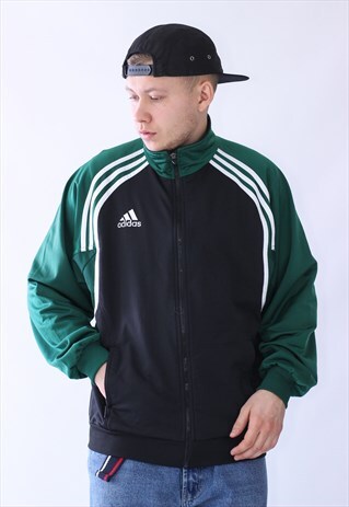 VINTAGE MENS ADIDAS TRACK TOP JACKET