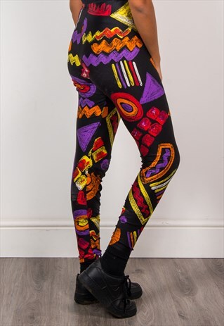VINTAGE 90'S RAD HIGH WAIST LEGGINGS