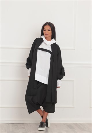 BLACK CARDIGAN