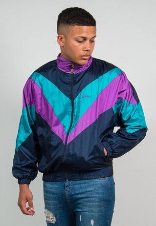 90's Shell Suit Tracksuit Jacket | The Vintage Scene | ASOS Marketplace