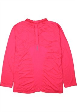 Vintage 90's Champion Sweatshirt Quater Zip Pink XLarge
