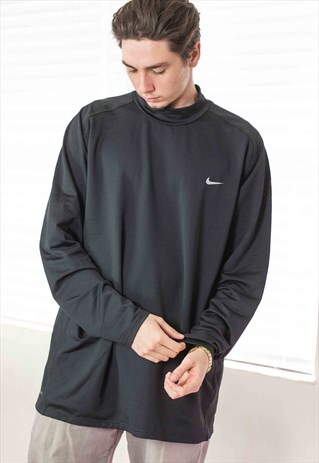 VINTAGE NIKE T-SHIRT LONG SLEEVE LOGO 90S XXL 18.2