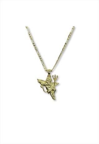 HALF ANGEL HALF DEVIL NECKLACE