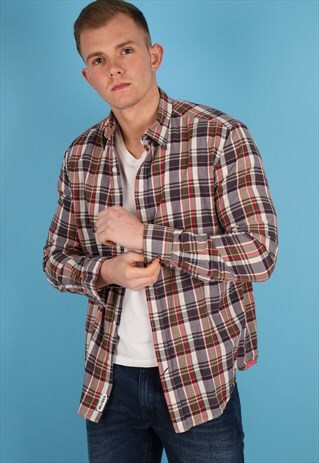 VINTAGE TOMMY HILFIGER CHECK SHIRT NS134