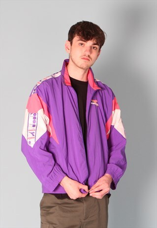 DIADORA SIDE TAPE PURPLE FESTIVAL TRACK JACKET