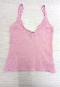 90's Vintage Pure Collection Cami Top Pink