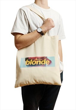 Frank Ocean Blond (Blonde) Minimalist Tote Bag Aesthetic