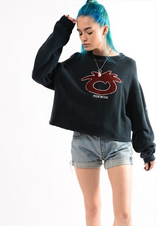 CROPPED FESTIVAL SWEATSHIRT
