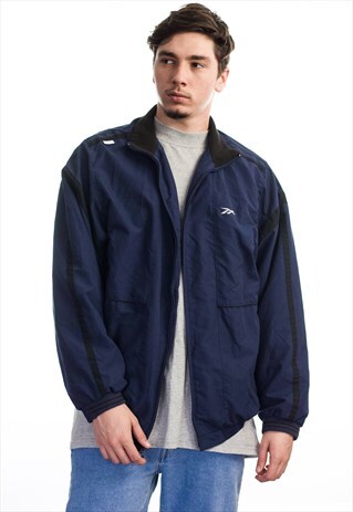 VINTAGE REEBOK LOGO WINDBREAKER JACKET 90S L 20.2