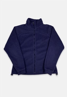 Vintage Columbia navy blue fleece jacket 