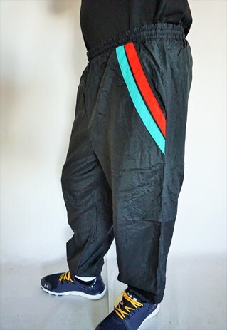 VINTAGE RUNNING SWEATPANTS JOGGERS TRACKSUIT TRAINERS