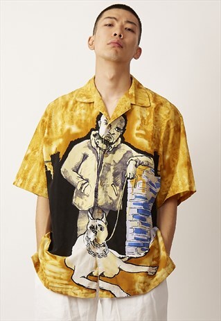 VINTAGE PREMIUM 90'S Y2K PRINT SHIRT