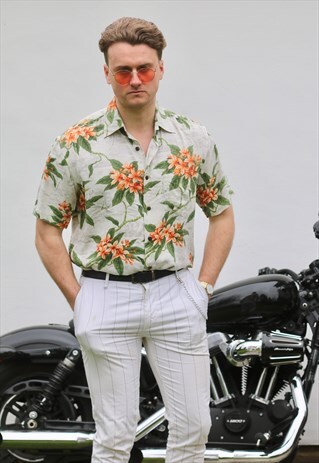 NAUTICA USA VINTAGE FLORAL SHIRT