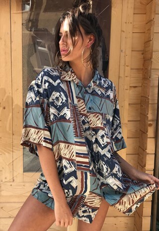 OVERSIZED RETRO 90S 80S VINTAGE UNISEX FESTIVAL SHIRT