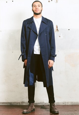 VINTAGE TRENCH MAC COAT