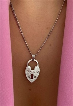 Authentic Dior Heart Pendant- Reworked Necklace