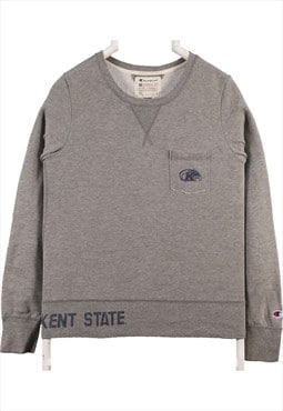 Vintage 90's Champion Sweatshirt Kent State small logo Long