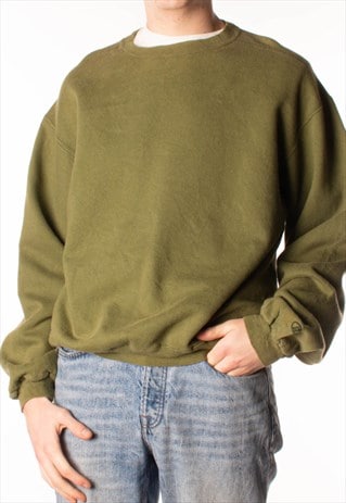 hunter green champion sweatshirt