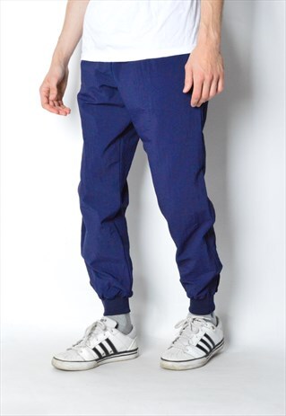 VINTAGE 90S BLUE SHELL PANTS
