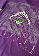 VINTAGE COLORADO ROCKIES MLB PURPLE T-SHIRT SMALL 1991 